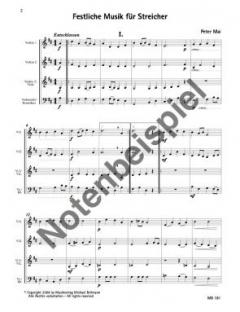 Festliche Musik von Peter Mai 