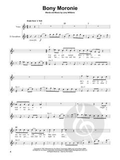 Saxophone Play-Along Vol. 1: Rock 'N' Roll 