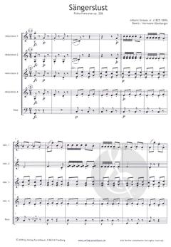 Sängerslust von Johann Strauss (Sohn) 