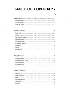 Essential Bass Guitar Techniques 