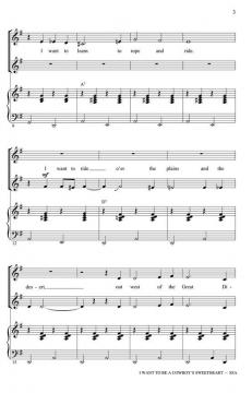 I Want To Be A Cowboy's Sweetheart 