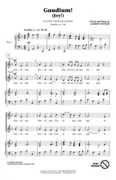 Gaudium! (Joy!) von Audrey Snyder 