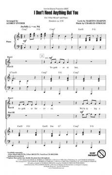 I Don't Need Anything But You (Charles Strouse) 