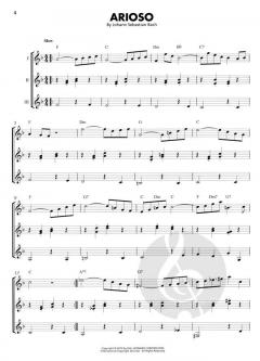 15 Pieces Arranged For Three Or More Guitarists von J.S. Bach 