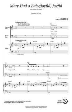 Mary Had A Baby/Joyful, Joyful 