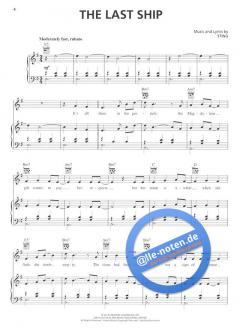 The Last Ship von Sting 