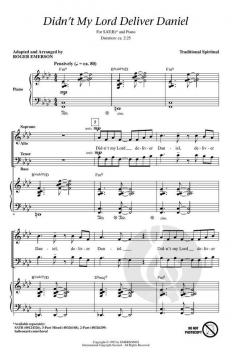 Didn't My Lord Deliver Daniel 