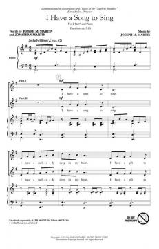 I Have A Song To Sing 