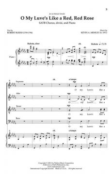 O My Luve's Like A Red, Red Rose 