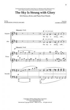 The Sky Is Strung With Glory von Andrea Ramsey 