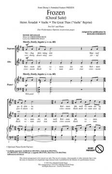 Frozen (Choral Suite) (Frode Fjellheim) 