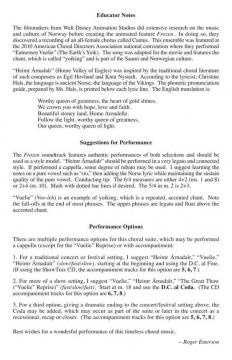 Frozen (Choral Suite) (Frode Fjellheim) 