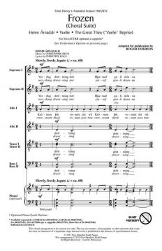 Frozen (Choral Suite) (Frode Fjellheim) 