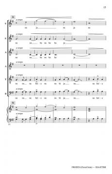 Frozen (Choral Suite) (Frode Fjellheim) 