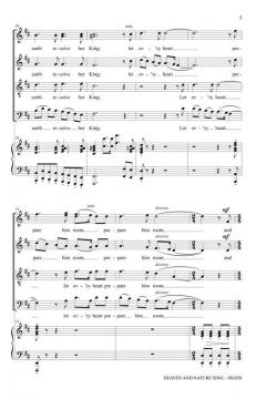Heaven And Nature Sing 