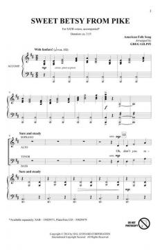 Sweet Betsy From Pike 