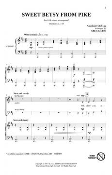 Sweet Betsy From Pike (Download) 