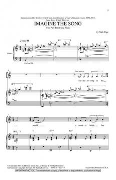 Imagine The Song von Nick Page 