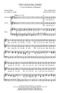 Two English Ayres (Download) 