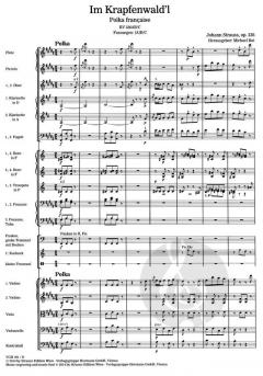 Im Krapfenwald'l op. 336 RV 336AB/C von Johann Strauss (Sohn) 