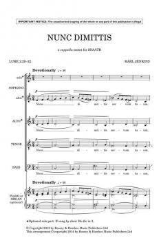 Nunc dimittis (Karl Jenkins) 