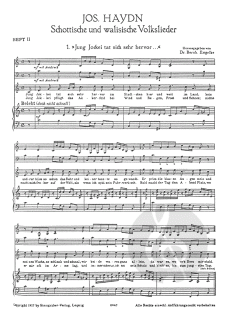 Schottische und walisische Volkslieder Heft 2 (Joseph Haydn) 