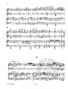 Orgelsonate Nr. 6 G-Dur BWV 530 von Johann Sebastian Bach für 2 Klaviere im Alle Noten Shop kaufen (Partitur)