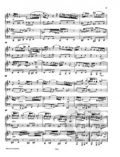 Orgelsonate Nr. 6 G-Dur BWV 530 von Johann Sebastian Bach für 2 Klaviere im Alle Noten Shop kaufen (Partitur)