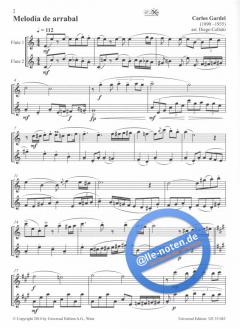 Tango Flute Duets von Carlos Gardel 
