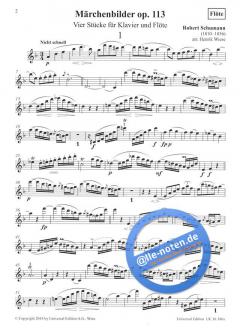 Märchenbilder - Vier Stücke von Robert Schumann 