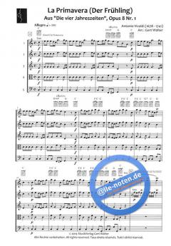 La Primavera (Der Frühling) von Antonio Vivaldi (Download) 