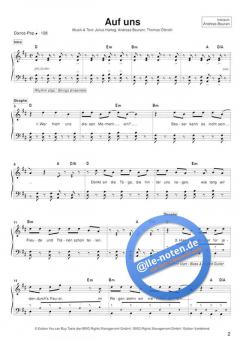 Auf uns von Andreas Bourani 