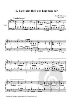 Choralvorspiele 1 von Camillo Schumann 