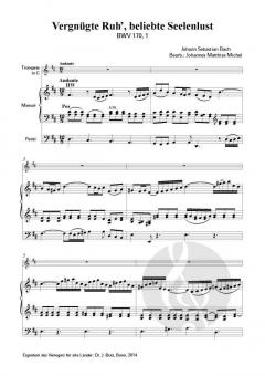 6 Bach-Bearbeitungen für Trompete in B/C/D im Alle Noten Shop kaufen