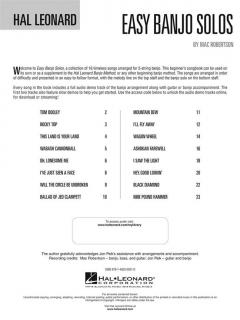 Easy Banjo Solos For 5-String Banjo im Alle Noten Shop kaufen