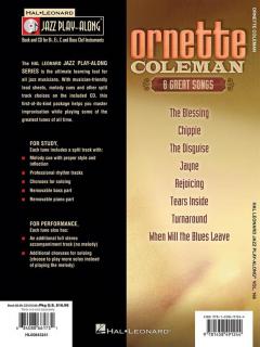 Jazz Play-Along Vol. 166: Ornette Coleman im Alle Noten Shop kaufen
