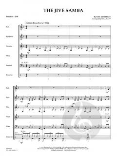 The Jive Samba von Nathaniel Adderley für Percussion Ensemble im Alle Noten Shop kaufen