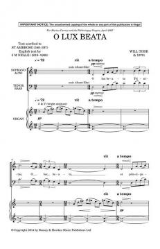 O Lux Beata (Will Todd) 