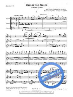 Cimarosa Suite von Domenico Cimarosa 