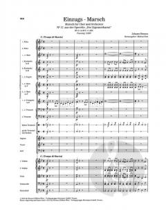 Einzugs-Marsch RV 511A/B/C-17.ABC von Johann Strauss (Sohn) für Chor und Orchester (Nr. 17 aus Der Zigeunerbaron) im Alle Noten Shop kaufen (Partitur)