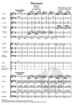 Thermen op. 245 RV 245AB/C von Johann Strauss (Sohn) 