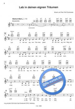 Mein Lebensliederbuch von Rolf Zuckowski 