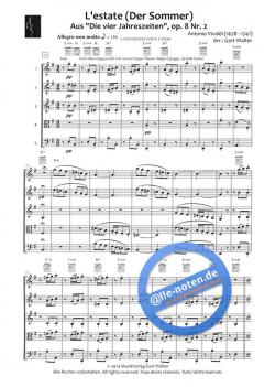L'estate (Der Sommer) von Antonio Vivaldi (Download) 