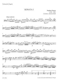 Sechs leichte Solos Op. 3 Band 1: Sonaten Nr. 1-3 (Stephen Paxton) 