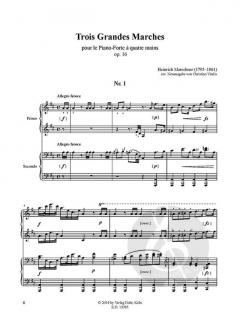 Trois Grandes Marches von Heinrich Marschner 