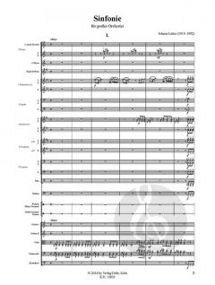 Sinfonie von Johann Lütter 