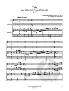 Trio Es-Dur op. 14 (Johann Friedrich Nisle) 