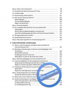 Instrumentalunterricht in der Grundschule (Jörg Sommerfeld) 