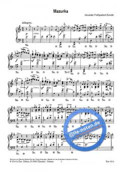 Mazurka von Alexander Borodin 