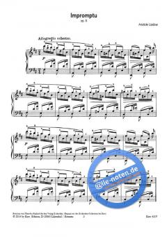 Impromptu op. 6 von Anatoly Liadow 